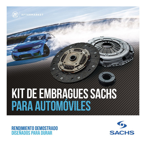 Kit Clutch Jeep Compass 2011-2012-2013-2014 2.4 4cil Sachs Foto 2