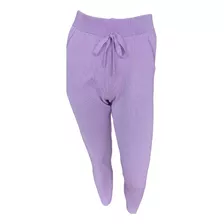 Calça Jogger Bomber Feminina Tricô Modal Blogueiras Moda