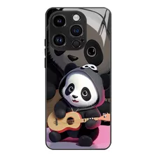 4pcs Guochao Panda Cristal Teléfono Caso Para iPhone