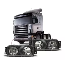 Par Farol Milha Neblina Auxiliar Scania 124 Duplo S4 99/05