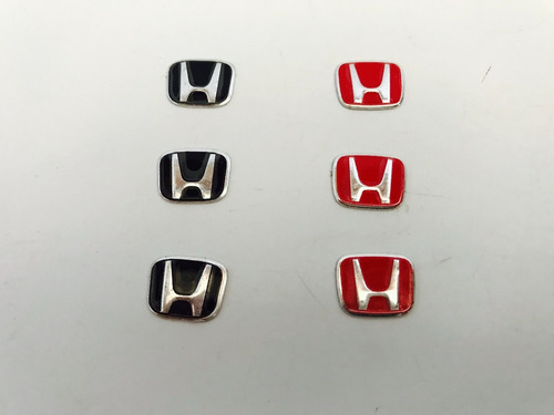 6 Emblemas Llave Control Honda Accord Civic Crv Odyssey Fit Foto 2