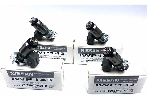 Inyector De Combustible Nissan Platina Aprio Juego De 4 Pcz. Foto 3