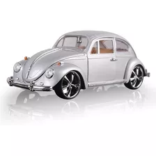 Miniatura Colecionador Volkswagen Fusca Tuning 1/18 Rodão 