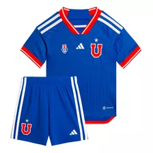 Conjunto adidas Club Universidad De Chile 23 Niños Azul