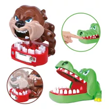 Jogo Infantil Diversão Pegadinha Mini Bad Dog E Crocodilo