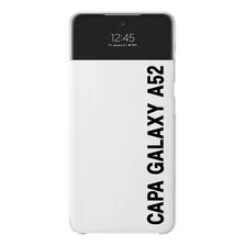 Capa Protetora Samsung Galaxy A52 Branco