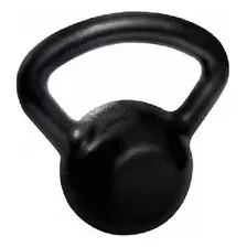 Kettlebell De 6kg Ferro Fundido Pintado Preto