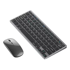 Kit De Teclado Y Ratón Inalámbrico Usb 2.4 Ghz Bluetooth