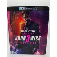 John Wick 3 Parabellum 4k Ultra Hd + Bluray + Digital Copy