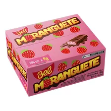 Moranguete Caixa 200 Unidadesx9g - Bel Bombons Chocolate 