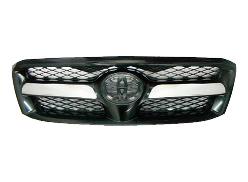 Foto de  Persiana Negra Con Bocel Cromad Para Toyota Hilux 2006-2009