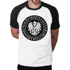 Camiseta Raglan Libertários Austríacos