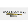 Daihatsu F20 Emblema Plaqueta  Tablero De Lujo 82/83 Daihatsu Feroza SE