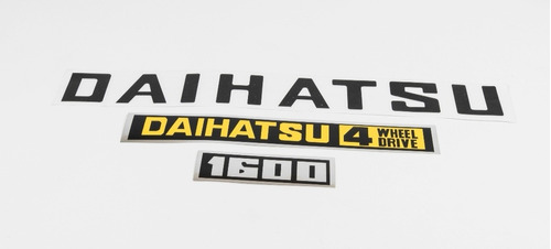 Foto de Emblemas Daihatsu F20 Calcomanias Daihatsu F20 Kit Adhesivos