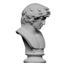 Escultura Busto Antinous 15 Cm