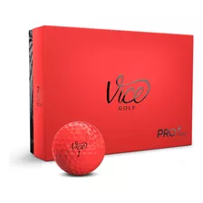 Pelotas De Golf Vice Vice Pro Plus, 4 Piezas, Rojas