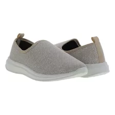 Tenis Slip On De Textil Poroso Con Brillos Mujer Erez 