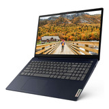 Notebook Lenovo Ideapad 3 Abyss Blue 15.6 , Intel Core I3-1215u, De 512gb Ssd 8gb De Ram, Intel Uhd Graphics 1920x1080px Windows 11 Home