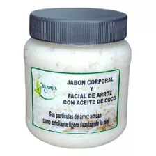 Jabon Exfoliante De Arroz Y Aceite De Coco