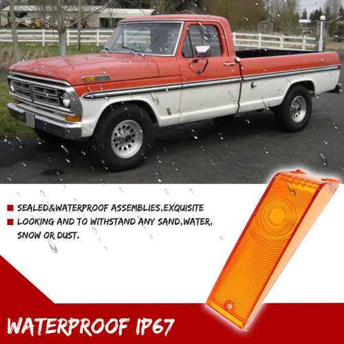 Carcasa De Luz De Seal Delantera Para Ford F100 F250 F350 Foto 4