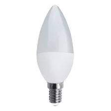 Lámpara Led Vela Velita Led E14 7w Cálida Glx