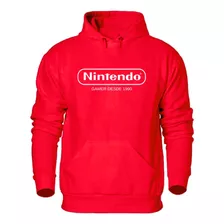 Blusa De Moletom Super Nintendo Gamer Desde 1990 Premium