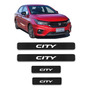 Estribo Lateral Centro Rojo 2.2m Uni 4 Pzs Honda City 2022