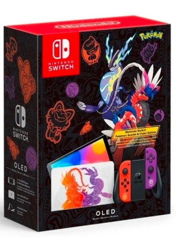 Nintendo Switch Oled Edicion Pokémon Scarlet & Violet
