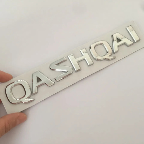 Emblema Qashqai Letras Insignia Logotipo Nissan Adhesivo Foto 3