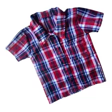 Camisa Xadrez Menino Infantil Festa Junina Blusa Botão