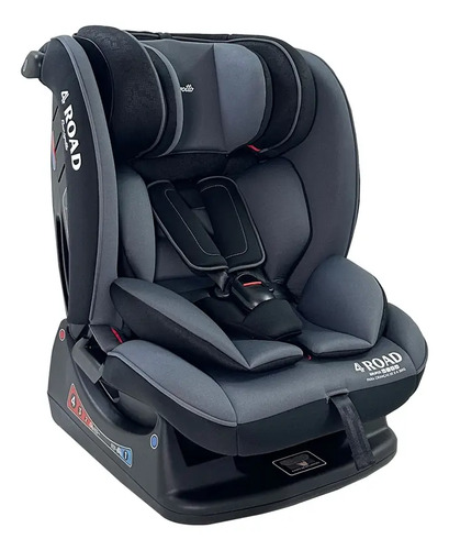 Cadeira Para Auto 0 A 36kg 4 Road Burigotto Com 4 Posições Mescla Preto Mesclado