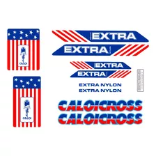 Etiquetas Antiga Caloicross Extra Nylon Americana 