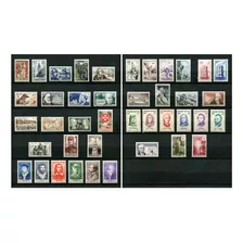 Francia Año 1956 Completo Mnh 41 Sellos Estampillas