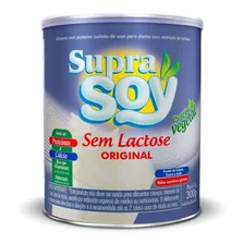 Alimento Em Pó Sem Lactose Original Lata 300g Suprasoy 