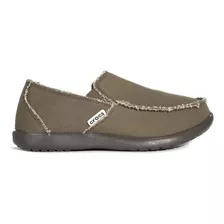 Crocs Santa Cruz Hombre Original Mocasines Verano Ojotas 