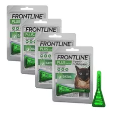 Combo 4 Antipulgas E Carrapato Frontline Plus Gatos Promoção