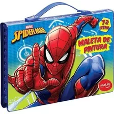 Maleta Para Colorir Pintura Homem Aranha Spider Man Infantil