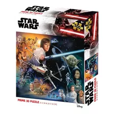 Puzzle 3d De 500 Piezas - Star Wars Clasico