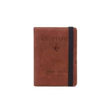 Porta Pasaporte Documentos Funda Protectora Viaje Con Rfid