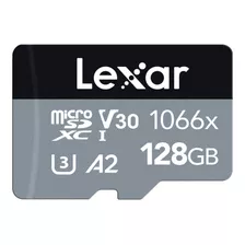 Memória Micro Sd Lexar 1066x 128gb Microsdxc Uhs-i 160mb/s 