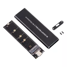 Case Ssd M.2 Nvme E Sata Para Usb 3.1 E Type-c Computador