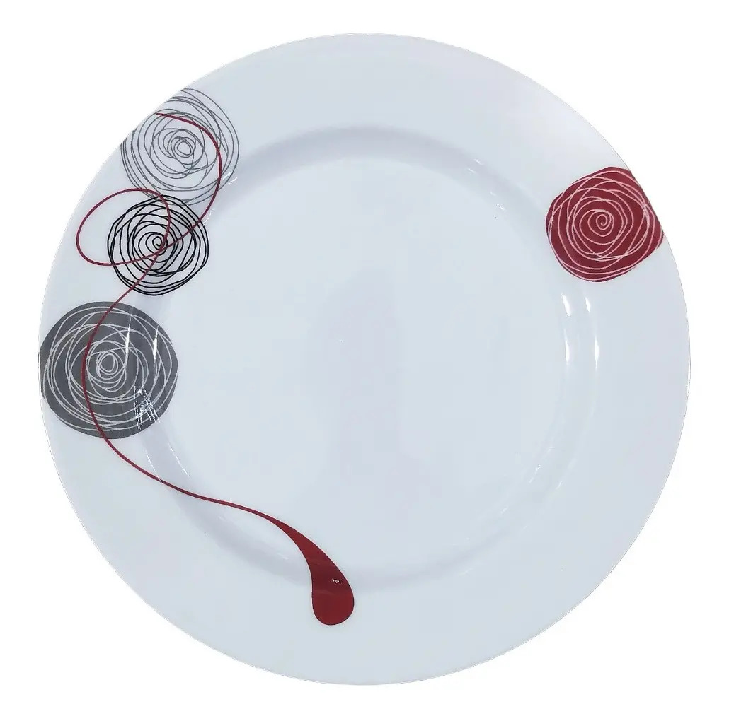 Platos De Melamina Variedad En Diseños X 6 Unidades