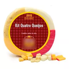 Queijo Kit Quatro Queijos 500 Gramas