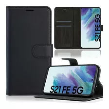 Capa Capinha Case Carteira Flip Top Para Galaxy S21 Fe 6.4