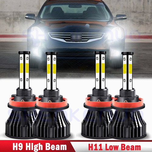 W Kit De Luces Led H11 H9 Nissan Versa 2020 2021, 12000 L Nissan Qashqai