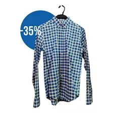 Camisa A Cuadros Zara Para Hombre - Talla S - Descuento 35%!