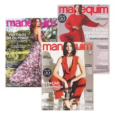 Kit 3 Revista Manequim Moda Corte E Costura Com 165 Moldes