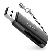 Leitor De Cartão Ugreen Usb 3.0 Sd + Tf - Multifuncional