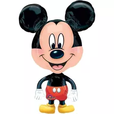 Globo Mickey Mouse, Balloon Buddy, Alto 76cm, Fiesta, Regalo