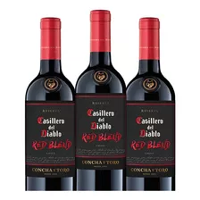 Casillero Del Diablo Red Blend 750ml Pack 3